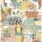 Caroline et Bettina Spice Avriel Peel & Stick Wallpaper